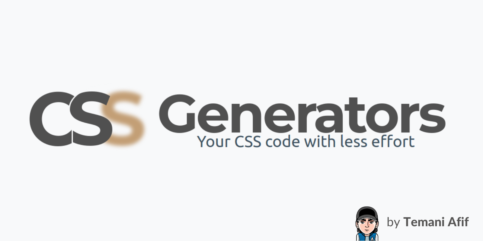 CSS Generators: Your CSS code with less effort