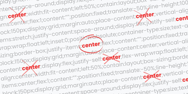 Center Horizontally & Vertically