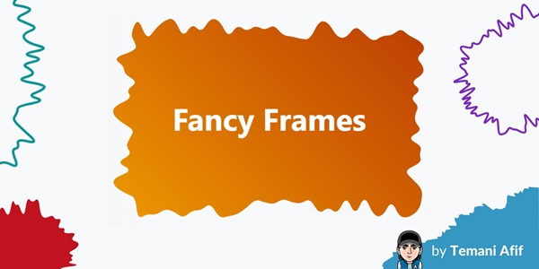 CSS fancy frames