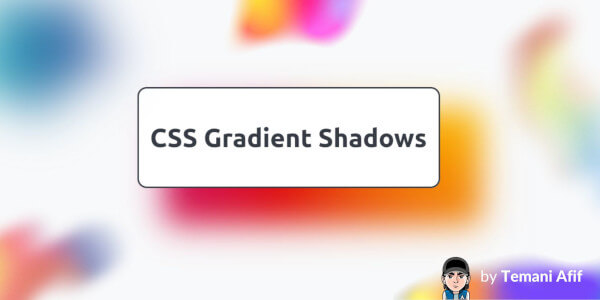 CSS Gradient Shadow
