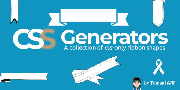 CSS Generators: Ribbon Shapes