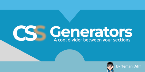 CSS Generators: Section Divider