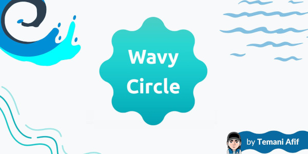 CSS Wavy circle